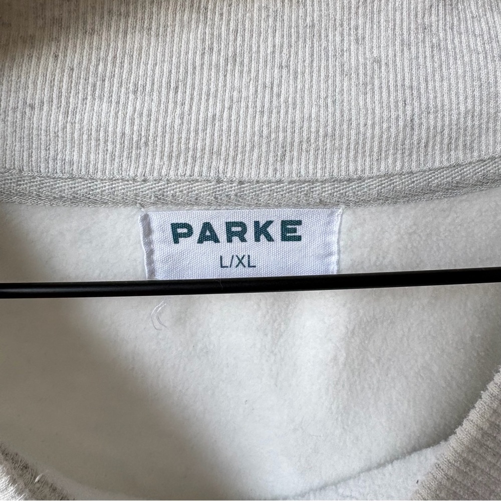 Parke Light Gray Women's Mock-neck Sweater - Picture 3 of 4